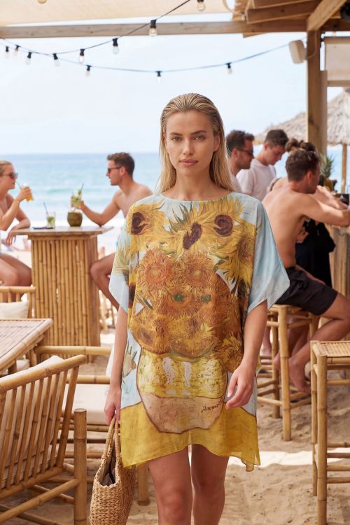 Καφτάνι εμπριμέ Van Gogh