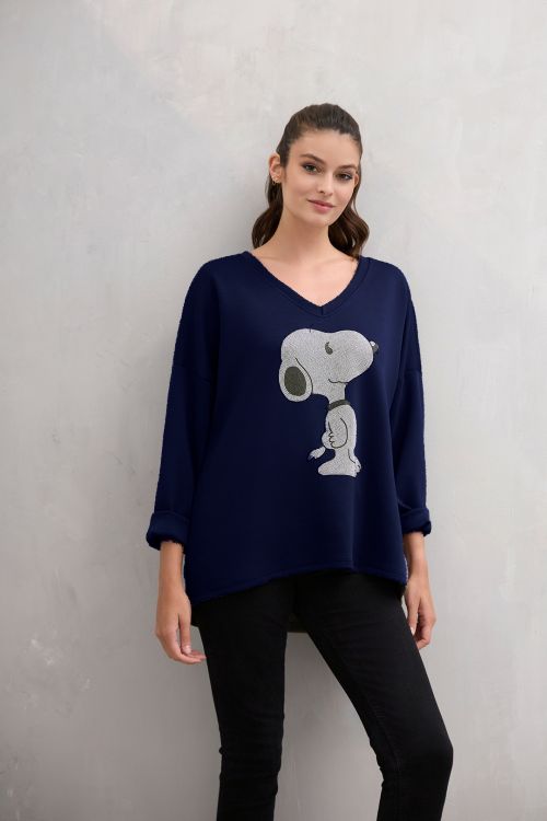 Μπλούζα oversize με τύπωμα