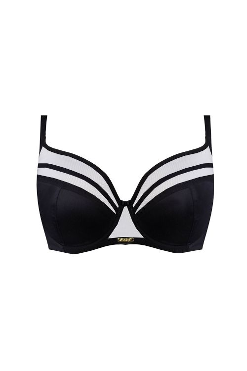 Σουτιέν μαλακό με μπαλένες και τούλι