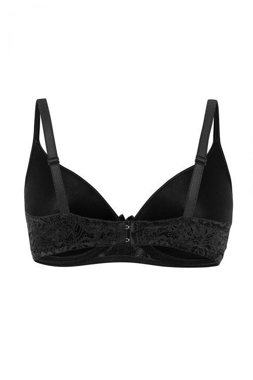 Σουτιέν με cups επενδυμένη με δαντέλα