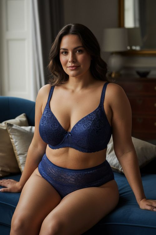 Σουτιέν με cups επενδυμένη με δαντέλα