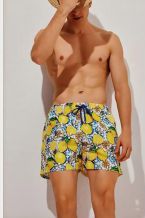 Ανδρικό μαγιό σορτς με print capri lemons!