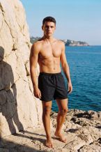 Ανδρικό σορτς μαγιό μονόχρωμο