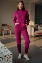 Φόρμα σε ελαστικό βαμβακερό ύφασμα με φερμουάρ