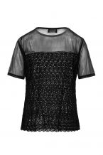 Μπλούζα δαντέλα με τούλι