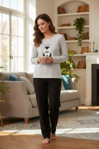 Σετ πυτζάμα snowy hugs 